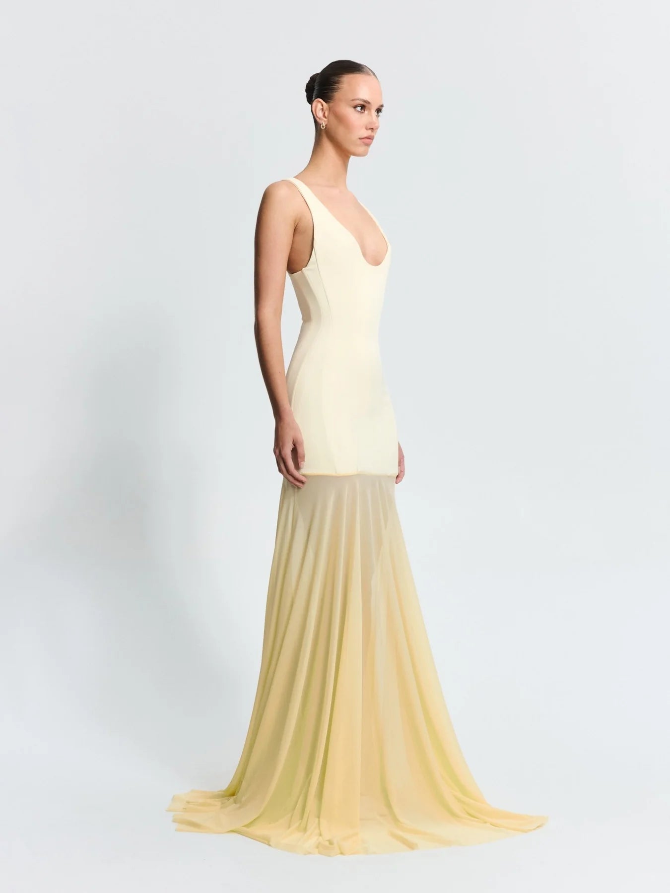 Odessa Gown in Lemon by Effie Kats - Australian designer Dress | SODA Fashion Haus