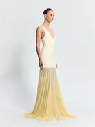 Odessa Gown in Lemon by Effie Kats - Australian designer Dress | SODA Fashion Haus
