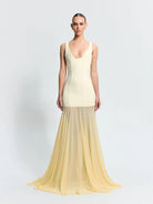Odessa Gown in Lemon by Effie Kats - Australian designer Dress | SODA Fashion Haus