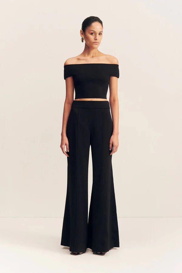 Off Shoulder Top - Black - SODA Fashion Haus