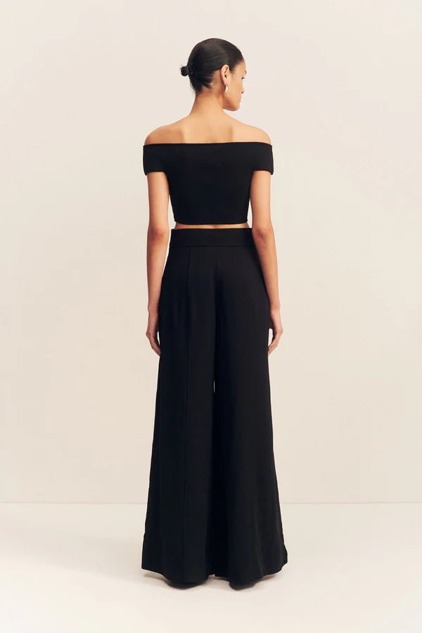 Off Shoulder Top - Black - SODA Fashion Haus
