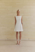 Paris Dress White - SODA Fashion Haus