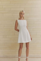Paris Dress White - SODA Fashion Haus