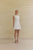 Paris Dress White - SODA Fashion Haus