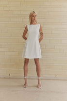 Paris Dress White - SODA Fashion Haus