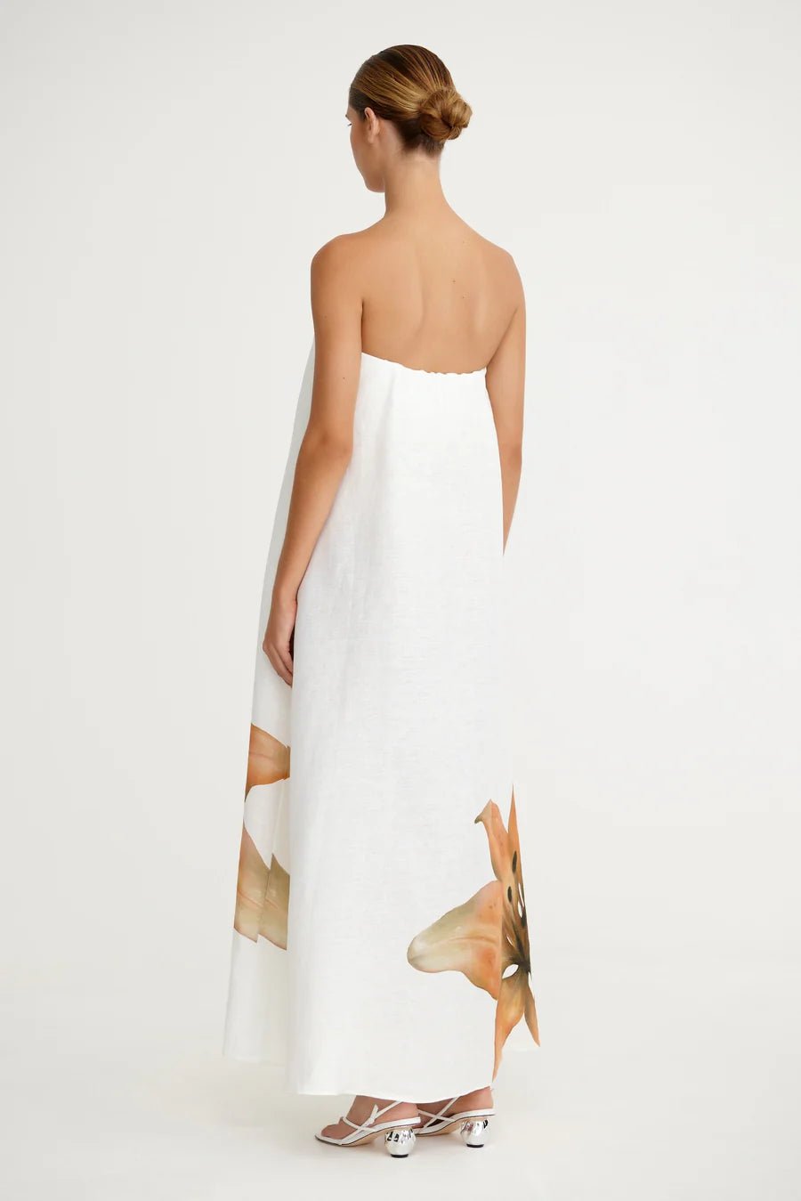 Parisa Maxi Dress in Tigerlily - SODA Fashion Haus