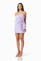 Peacock Floral Mini Dress - SODA Fashion Haus