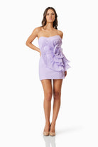 Peacock Floral Mini Dress - SODA Fashion Haus