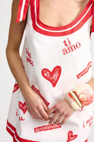 Quinn Denim Dress in Ruby Antique by Aston Studio - Australian designer Dress | SODA Fashion Haus