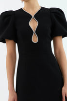 Rebecca Vallance Estella Puff Sleeve Mini Dress - SODA Fashion Haus