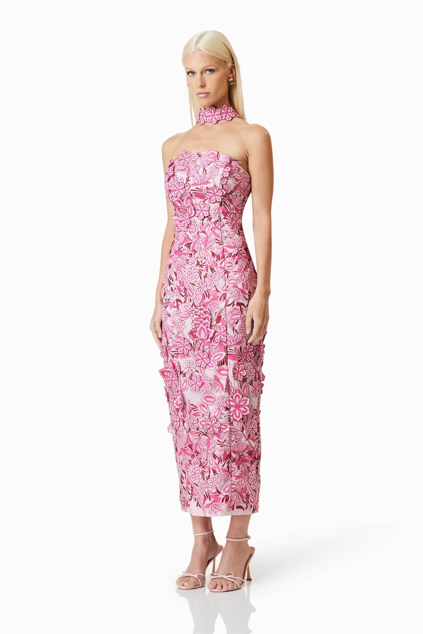 Roseate Midi Dress - SODA Fashion Haus