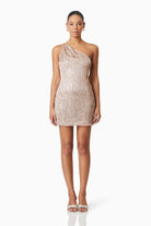 Rosita Asymmetrical Mini Dress - SODA Fashion Haus