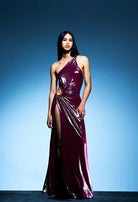 Sabine Foil Jersey Dress - SODA Fashion Haus
