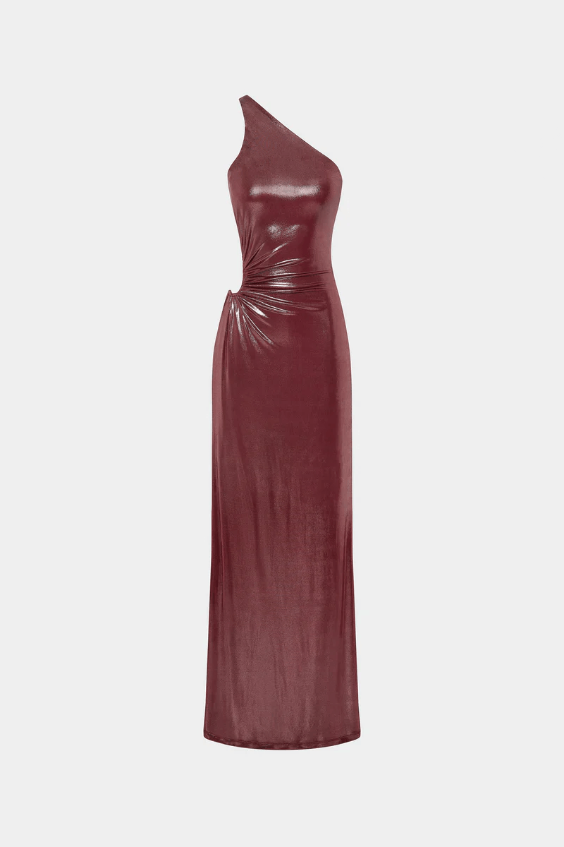 Sabine Foil Jersey Dress - SODA Fashion Haus