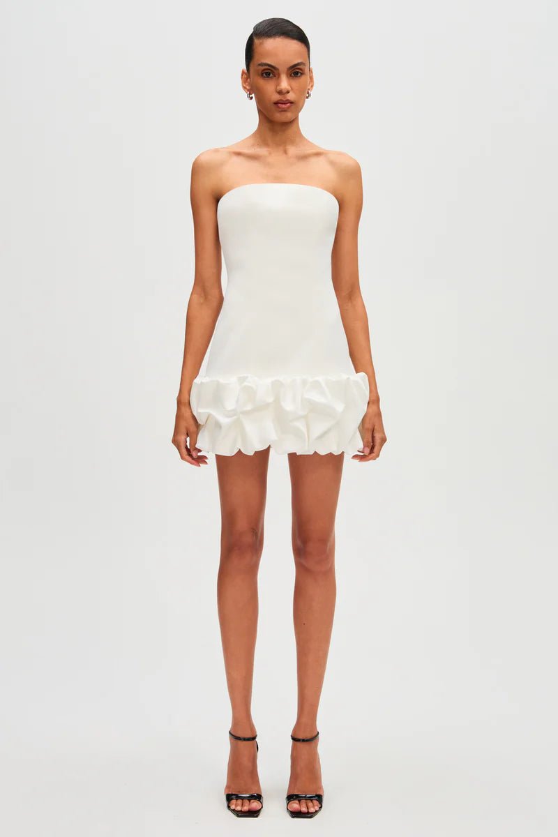 Saphira Crepe Mini Dress - SODA Fashion Haus