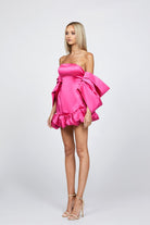 Saving Grace Off Shoulder Mini Dress - SODA Fashion Haus