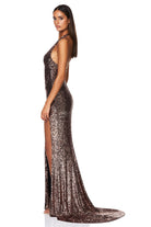 Sensation Plunge Gown - SODA Fashion Haus
