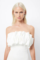 Short Tempered Mini Dress (White) - SODA Fashion Haus
