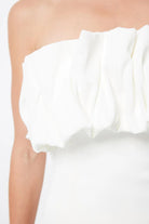 Short Tempered Mini Dress (White) - SODA Fashion Haus