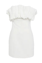 Short Tempered Mini Dress (White) - SODA Fashion Haus