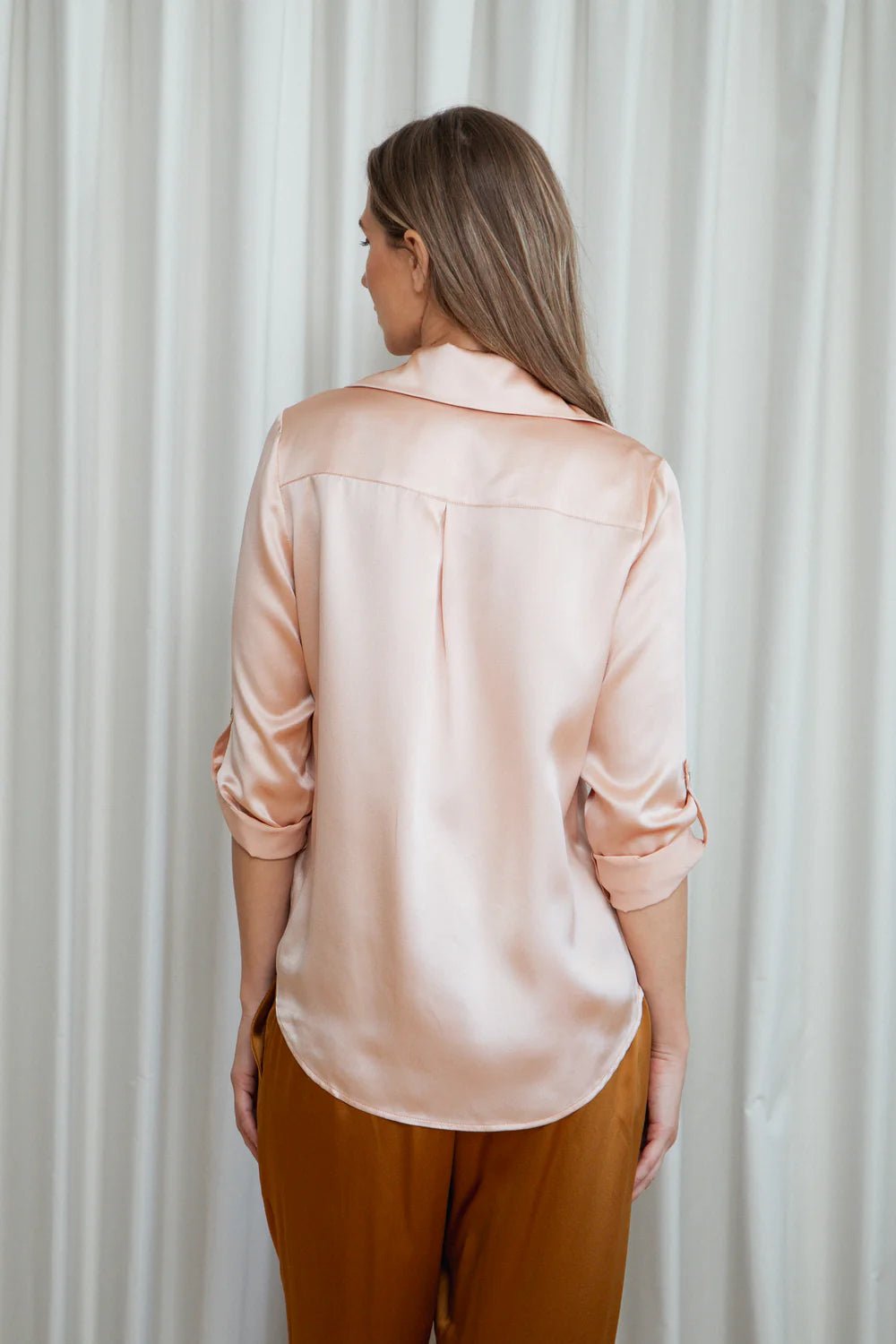 Silhouette Shirt - Dusty Rose - SODA Fashion Haus