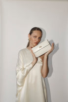 Sophie Knot Pouchette - Vanilla - SODA Fashion Haus