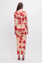 Suzie Floral Long Sleeve Reversible Maxi Dress - SODA Fashion Haus