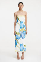 Tess Midi Dress - Iris Bouquet - SODA Fashion Haus