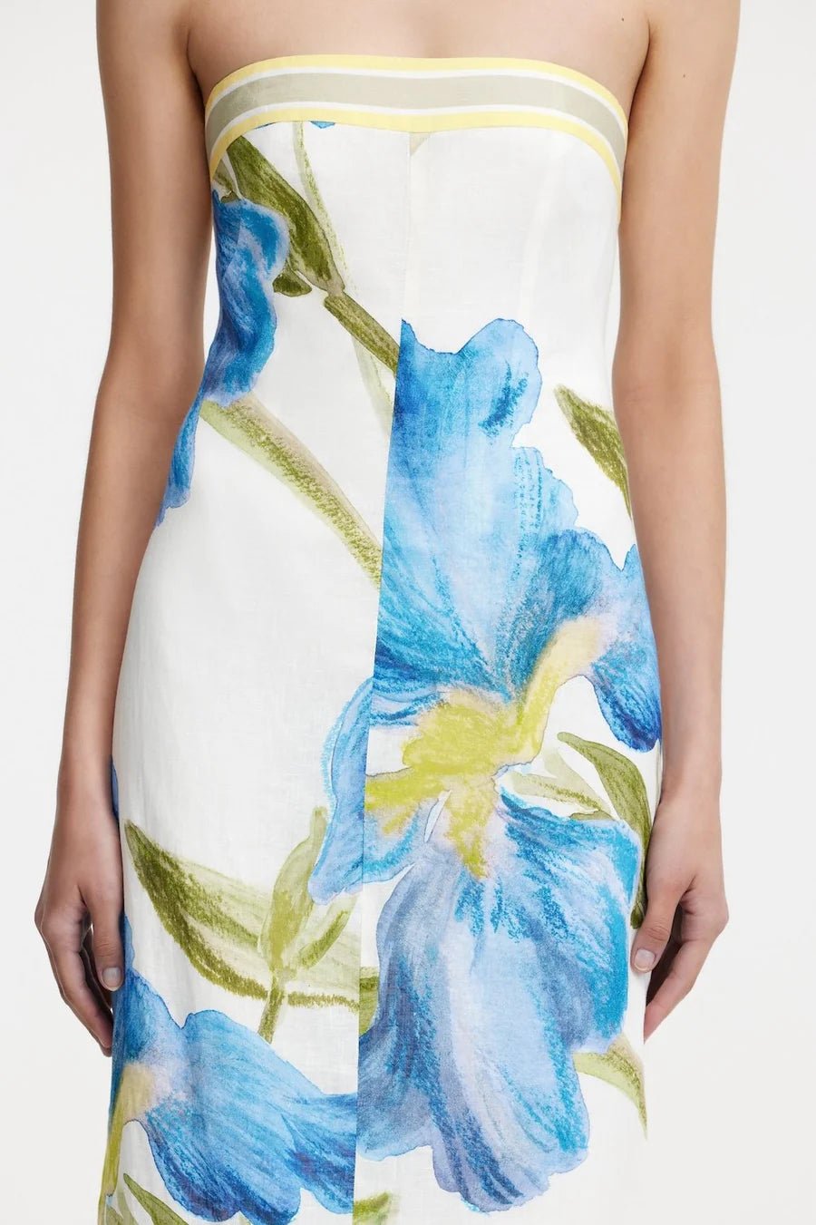 Tess Midi Dress - Iris Bouquet - SODA Fashion Haus