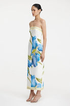 Tess Midi Dress - Iris Bouquet - SODA Fashion Haus