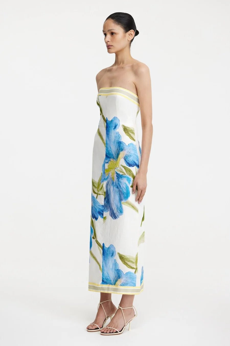 Tess Midi Dress - Iris Bouquet - SODA Fashion Haus