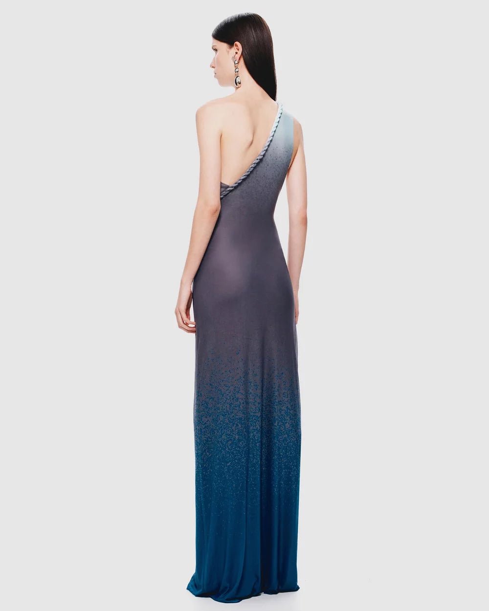 Twist Mesh Dress - Spray Print - SODA Fashion Haus