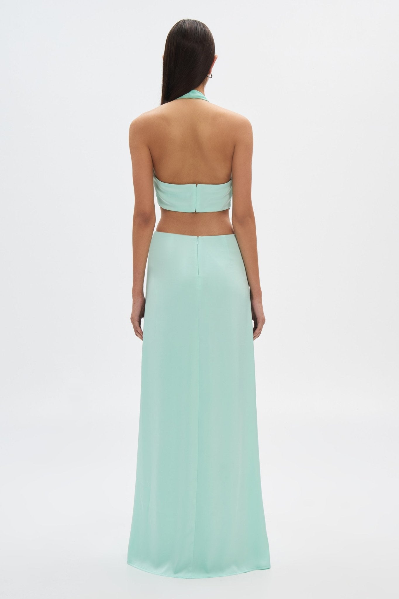 Wanderer Satin Gown - SODA Fashion Haus
