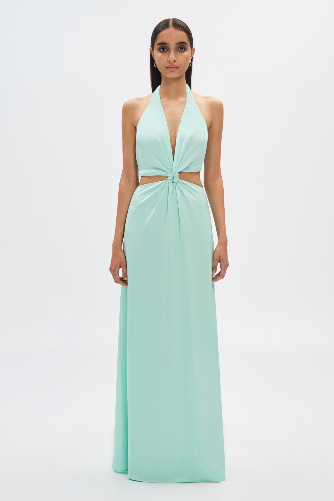 Wanderer Satin Gown - SODA Fashion Haus