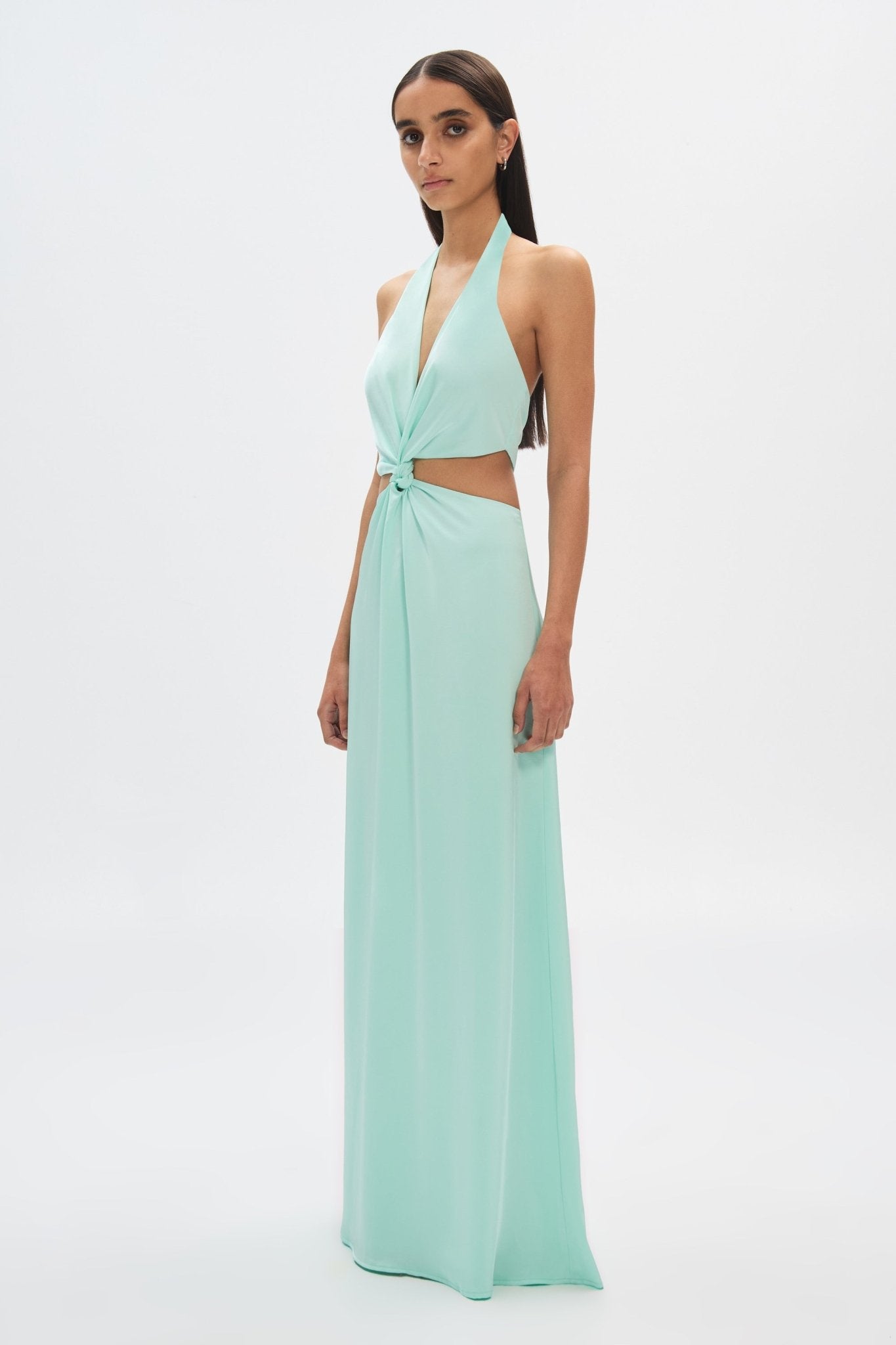 Wanderer Satin Gown - SODA Fashion Haus