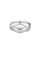 Wave Ring Set - Silver - SODA Fashion Haus